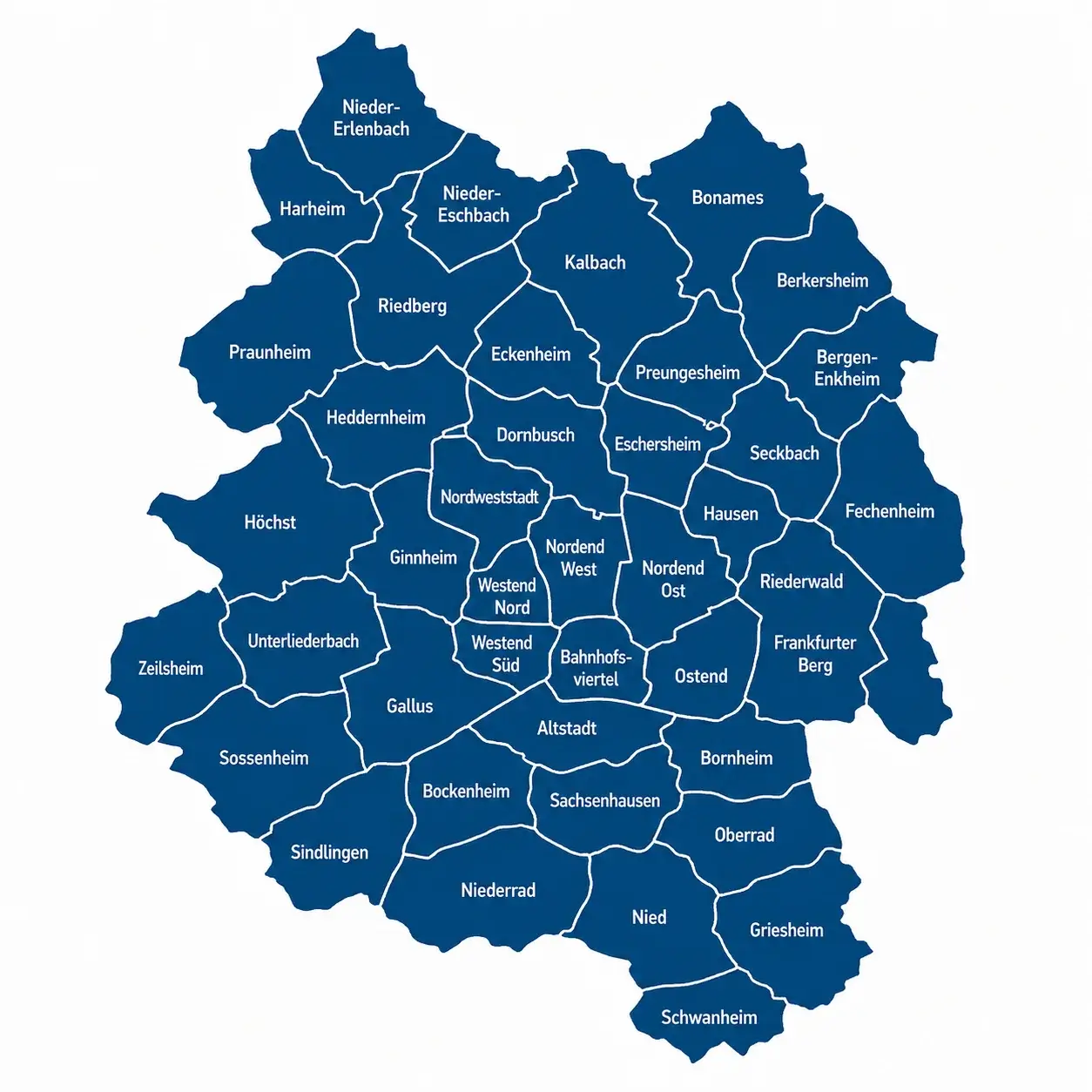 Heizungsnotdienst Frankfurt Standorte